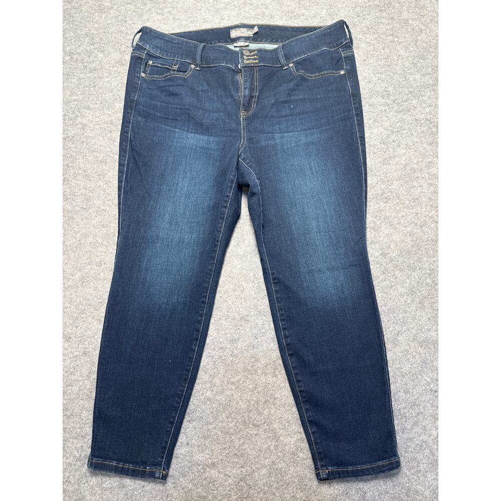 Torrid Super Soft Skinny Jeans Women’s 20XS Dark Wash Stretch Pull On Jegging